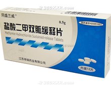 价格对比:盐酸二甲双胍缓释片 0.5g*12片 江苏祥瑞药业