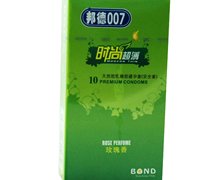 天然胶乳橡胶避孕套(邦德007时尚超薄玫瑰香)价格对比 10只 湛江市汇通药业