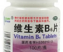 维生素B6片价格对比 10mg*100片 昆明振华制药