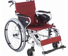 铝合金手动轮椅车价格对比 HBL27 上海互邦