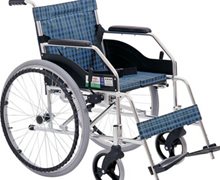 铝合金手动轮椅车价格对比 HBL1-Y 上海互邦医疗器械