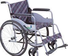 钢管手动轮椅车价格对比 HBG25-Y 上海互邦