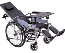 钢管手动轮椅车价格对比 HBG5-BFQ 上海互邦