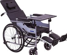 钢管手动轮椅车价格对比 HBG20-B 上海互邦