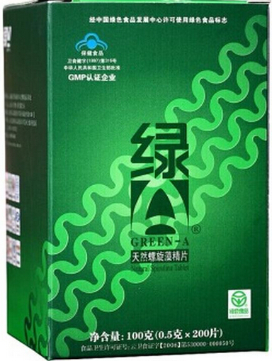 绿A天然螺旋藻精片