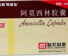 阿莫西林胶囊(阿莫仙)价格对比 12粒 珠海联邦制药