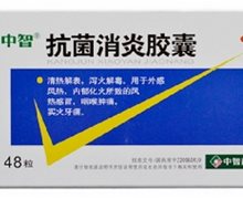 抗菌消炎胶囊(中智)价格对比 48粒