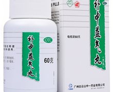 价格对比:补中益气丸 60g 广州中一药业