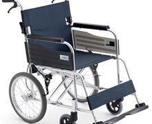 MIKI航太铝合金手动轮椅车价格对比 MPTC-46JL 三贵康复器材