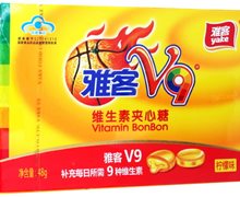 维生素夹心糖(柠檬味)价格对比 48g 福建雅客