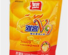 雅客V9牌维生素夹心糖价格对比 110g