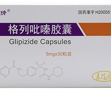 格列吡嗪胶囊(益倩)价格对比 30粒 长江药业