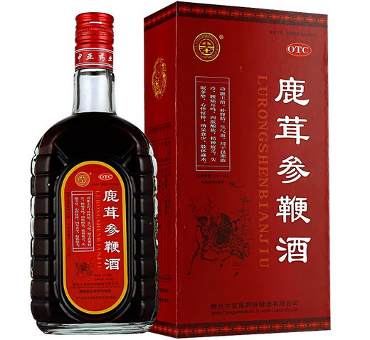 鹿茸参鞭酒