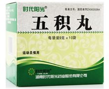 五积丸价格对比 9g*10袋 湖南时代阳光