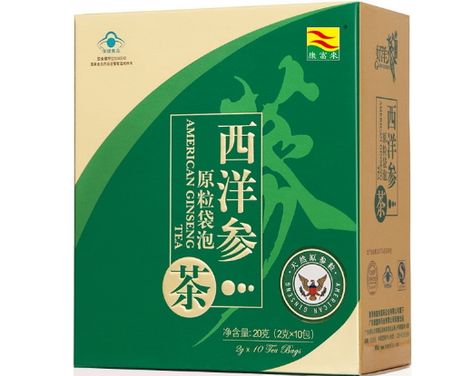 康富来牌西洋参原粒袋泡茶