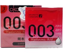 冈本OK安全套(0.03透明质酸)价格对比 3只