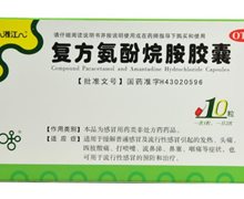 复方氨酚烷胺胶囊(湘江)价格对比 10粒 迪博制药