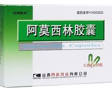 阿莫西林胶囊(CO-RICH)价格对比 20粒 同达药业