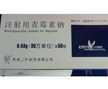 二叶牌注射用青霉素钠价格对比 0.48g*50瓶 苏州二叶