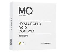MO玻尿酸避孕套价格对比 光面超薄型 2只