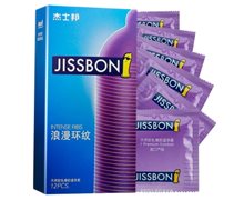 杰士邦避孕套(浪漫环纹)价格对比 12只 泰国