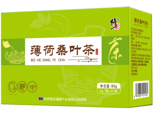 薄荷桑叶茶