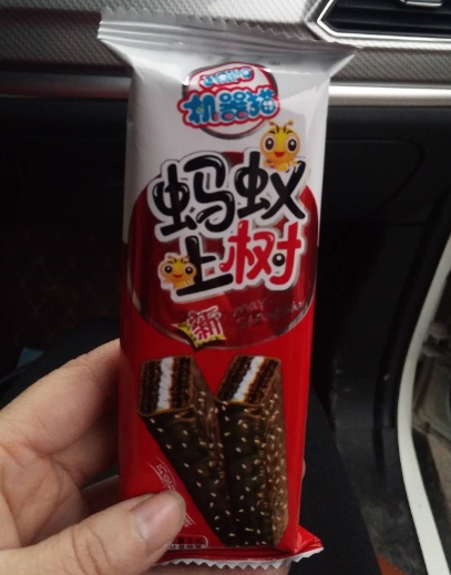 蚂蚁上树巧克力威化饼干