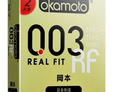 冈本OK避孕套0.03贴身超薄价格对比 2片 日本