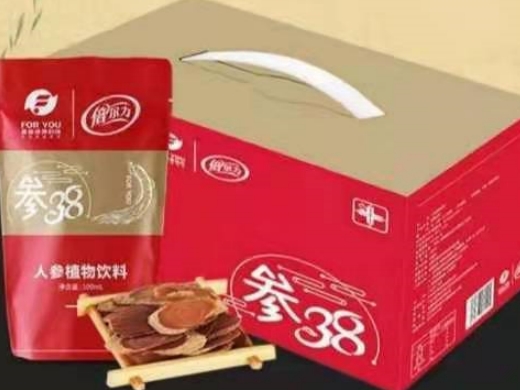 倍尔力参38人参植物饮料
