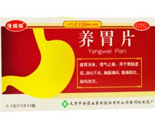 养胃片价格对比 24片 天津中新药业