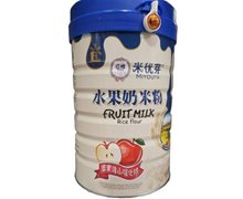 米优芽苹果淮山强化铁水果奶米粉价格对比 460g