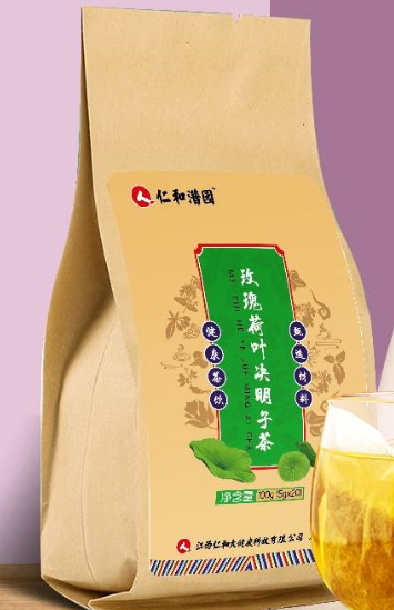 仁和潽园玫瑰荷叶决明子茶