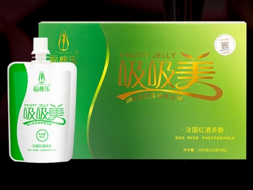 福瘦乐吸吸美可吸型果味果冻