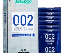 0.02超润滑聚氨酯避孕套价格对比 6片装 冈本株式会社