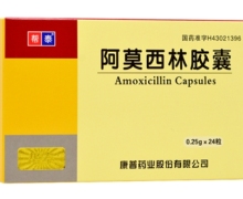 阿莫西林胶囊价格对比 24粒 康普药业