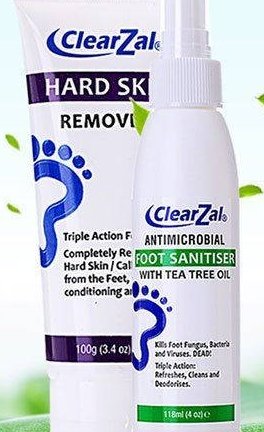 clearzal antmicrobial foot sanitiser