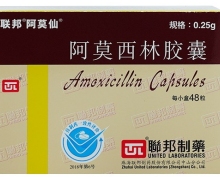 阿莫西林胶囊价格对比 48粒 珠海联邦