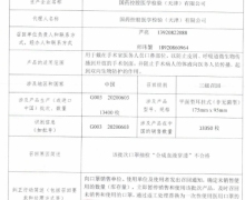 国药控股医学检验天津主动召回一次性医用外科口罩