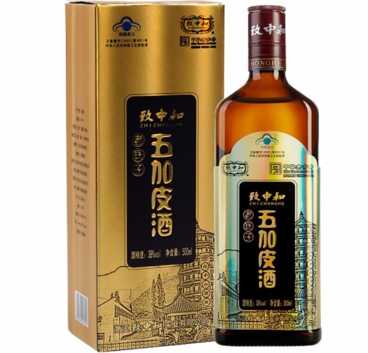 致中和牌五加皮酒