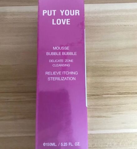 put your love香水慕斯外阴洗液