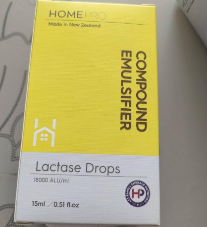 HOMEPRO COMPOUND EMULSIFIER Lactase Drops