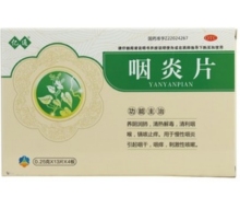 咽炎片价格对比 52片 吉林白山正茂药业