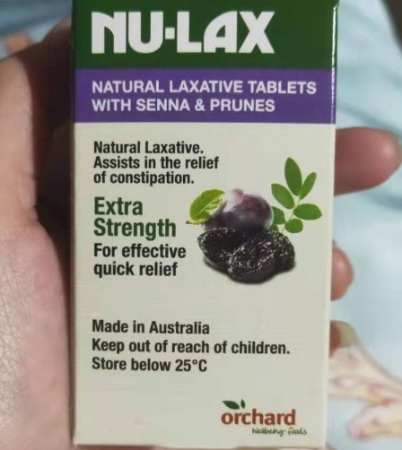 NU-LAX NATURAL LAXATIVE TABLETS