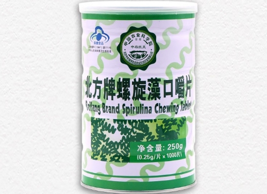 25g*1000片)【主要成份】主要原料:螺旋藻粉;功效成份及含量:每100g中