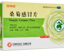 昆中药桑菊感冒片价格对比 30片