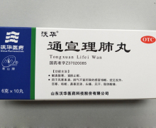 通宣理肺丸价格对比 6g*10丸 山东沃华医药