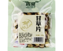 惠隆甘草片价格对比 100g 惠丰