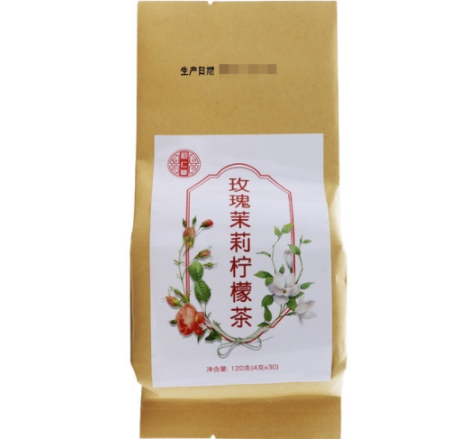 玫瑰茉莉柠檬茶(代用茶)