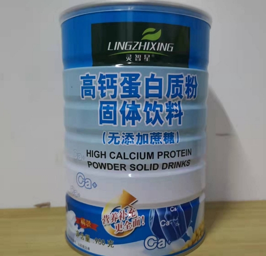 高钙蛋白质粉固体饮料