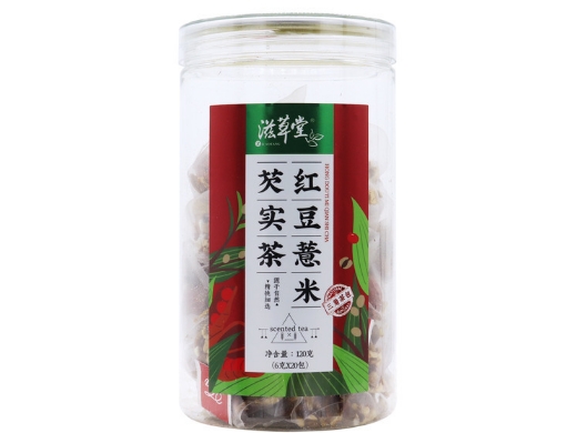 红豆薏米芡实茶